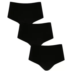 Seamless Maxi 3-Pack, Black