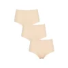 Seamless Maxi 3-Pack, Nude
