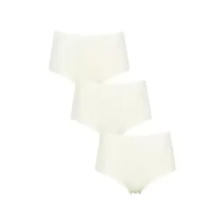 Seamless Maxi 3-Pack, Råhvid