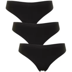 Seamless String 3-pak, Sort