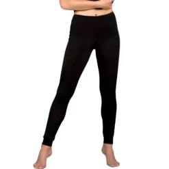 Silke Jersey Long Tights, Black