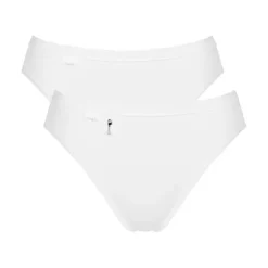 Sloggi Basic Pearl Tai 2-Pak, Hvid