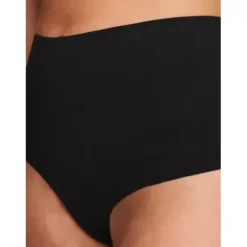 Smooth Comfort Shape Højtaljet String, Sort