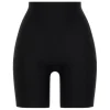 Soft Stretch, Mid-Thigh Shorts, XS-XL, Black