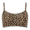 Soft Stretch Top, Leopard Print