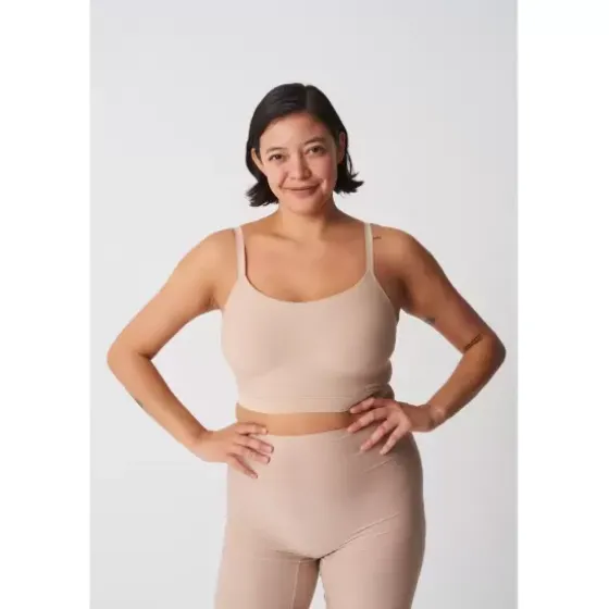 Soft Stretch Top Padded, Nude