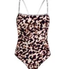 Square Neck One Piece, Animal