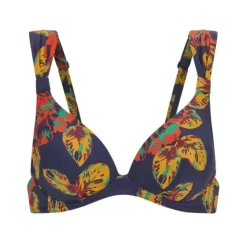 Triangle Bikini Top, Origin Blue