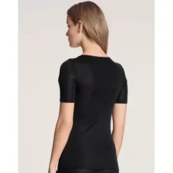 True Confidence Uld/Silke T-Shirt, Sort