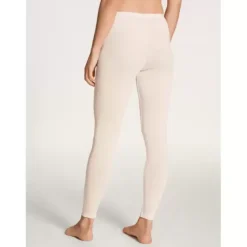 True Confidence Uld/Silke Leggings, Råhvid