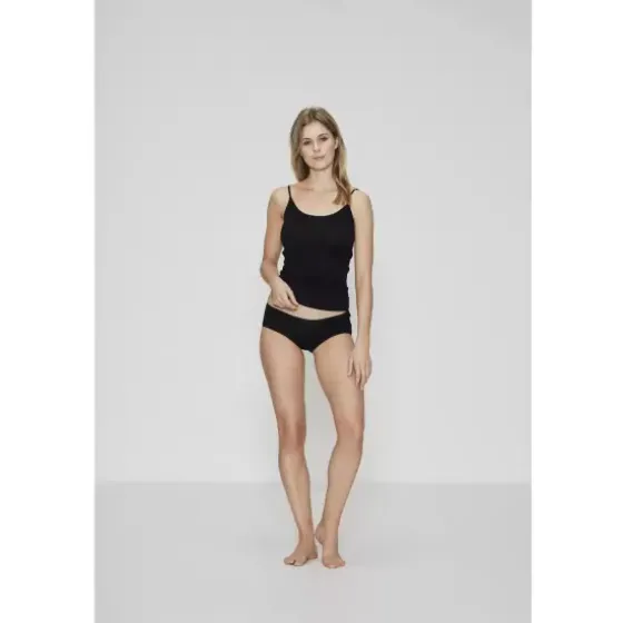 Uld - Bamboo - Silke Hipster, Sort