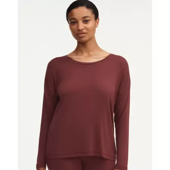 Yara Bluse, Mahogany