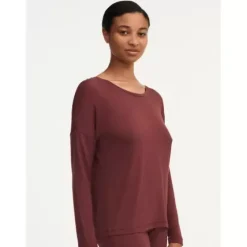 Yara Bluse, Mahogany